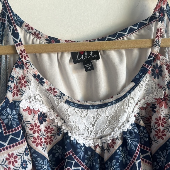 Girls size 14 open shoulder dress - Picture 2 of 7